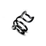 Sleek Spiral Ring