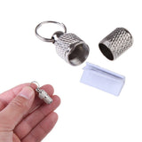 2x Anti-Lost Id Tag Stainless Steel Name / Address Holder